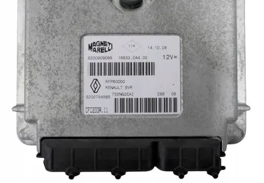 Renault Modus Engine control unit/module 8200909096 CFC233R11