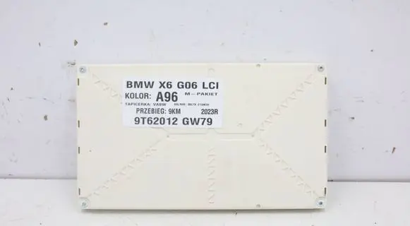 BMW X6 G06 Other control units/modules 5B36BD2MWGK1407 5B36BD2