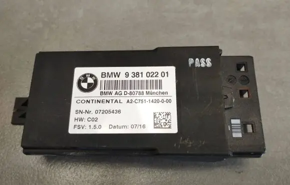 BMW 7 G11 G12 Other control units/modules 9381022