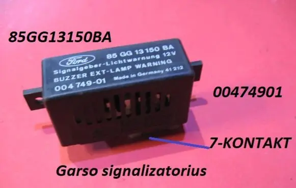 Ford Scorpio Other relay 85GG13150BA 00474901