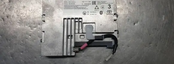 Toyota Prius (XW50) GPS navigation control unit/module 6434CBE2809