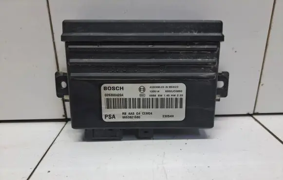 Citroen Berlingo Parking PDC control unit/module 9663821680 6002JC0860 0263004204
