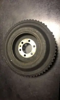 BMW 5 E39 Crankshaft pulley 1738620