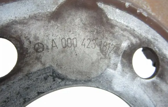 Mercedes-Benz C W205 Rear brake disc
