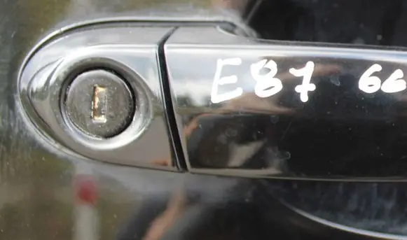 BMW M5 Front door lock (next to the handle) 