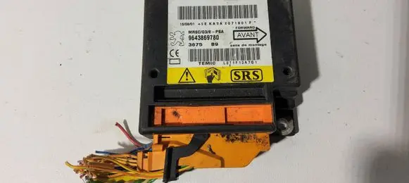 Peugeot 607 Airbag control unit/module 9643869780