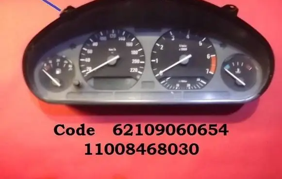 BMW 3 E36 Speedometer (instrument cluster) 62109060654 11008468030