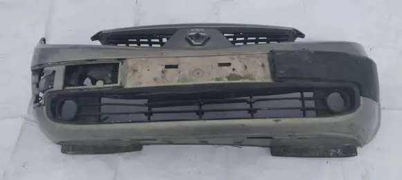 Renault Scenic II - Grand scenic II Front bumper pilka