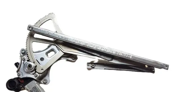 Front door window regulator with motor
