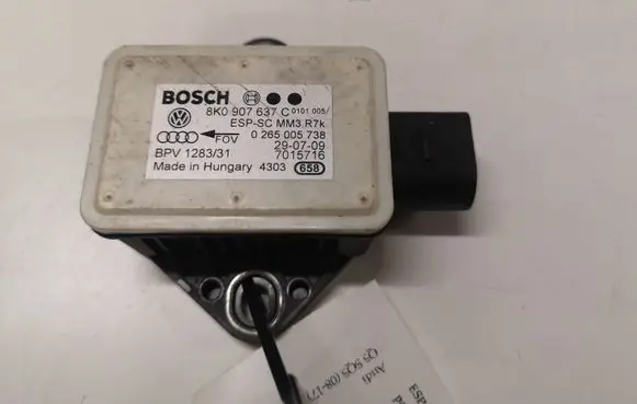 Audi Q5 SQ5 ESP acceleration yaw rate sensor 0265005738 5K0907637C