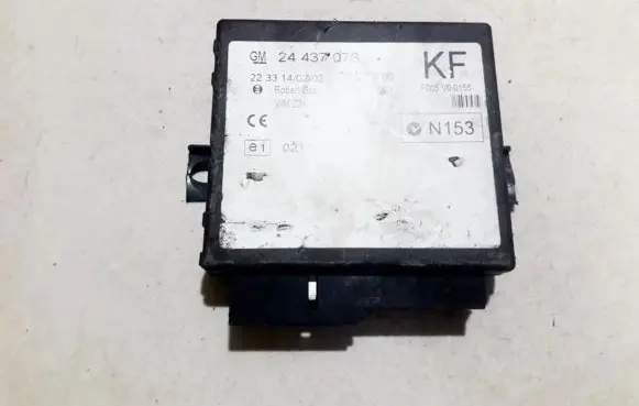 Opel Zafira A Comfort/convenience module 24437076 e1021838