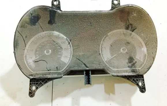 Jaguar XF Speedometer (instrument cluster) 9X2310849JF 6W8F10894A