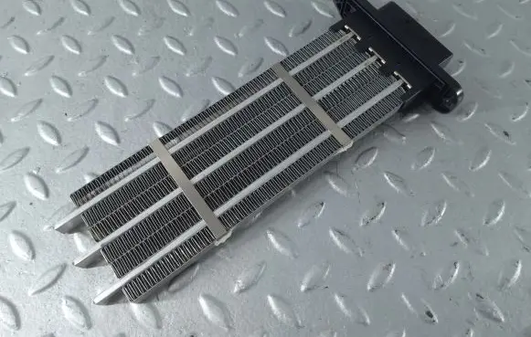 Electric cabin heater radiator