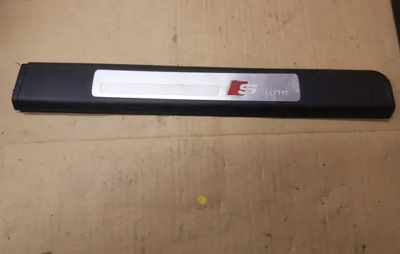 Audi A3 S3 A3 Sportback 8P Rear sill trim cover 8P4853557C 8P4853557D 8P4853557F
