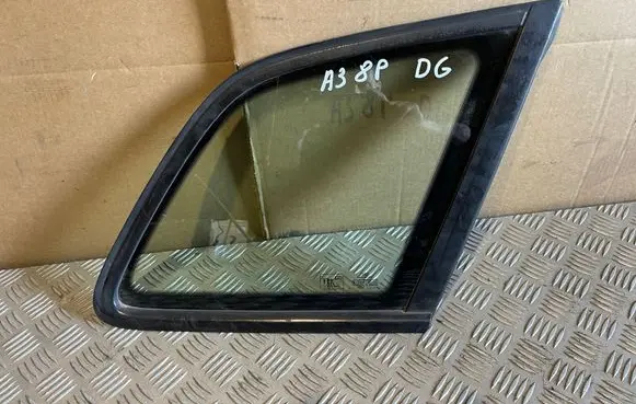 Audi A3 S3 A3 Sportback 8P Rear side window DOT682M3232AS2 E000199 43R001583