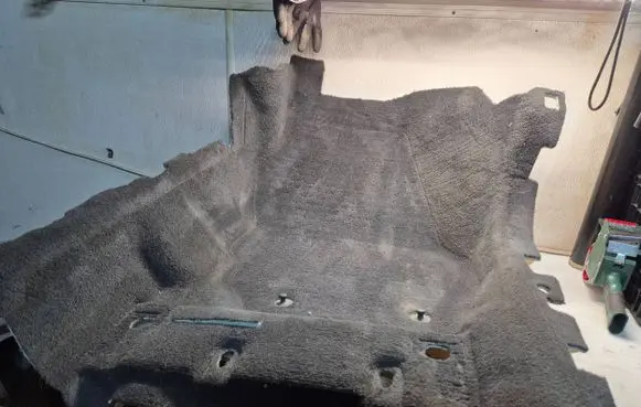 Volvo S80 Front floor carpet liner 39863552 P39863552 1928385