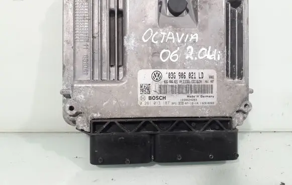 Skoda Octavia Mk2 (1Z) Engine control unit/module 03G906021LD 0281013187