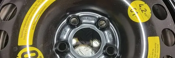 Mercedes-Benz ML W164 R18 spare wheel A1644000002