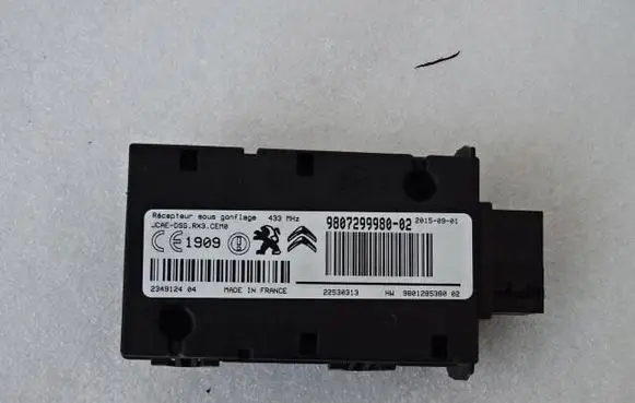Peugeot 308 Tire pressure control unit 