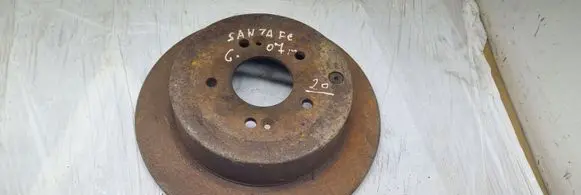 Hyundai Santa Fe Rear brake disc