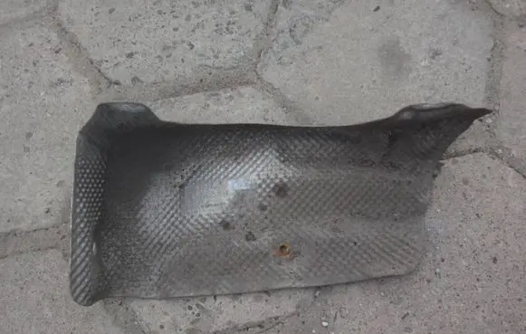 BMW 7 F01 F02 F03 F04 Exhaust heat shield 7185214