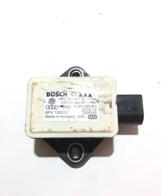 Audi A5 Sportback 8TA ESP acceleration yaw rate sensor 8R0907637B 0265005853 7064395