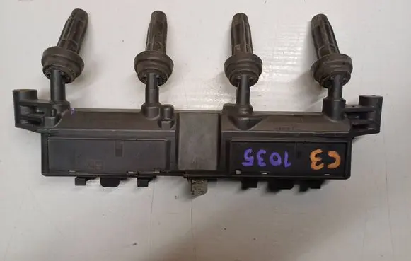 Citroen C2 High voltage ignition coil 9654814480