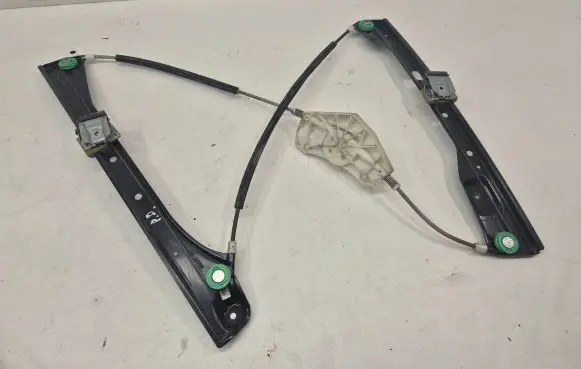 Sliding door window regulator with motor