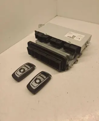 BMW 7 F01 F02 F03 F04 Engine ECU kit and lock set 2122330758 9301518 5WK50720HBR