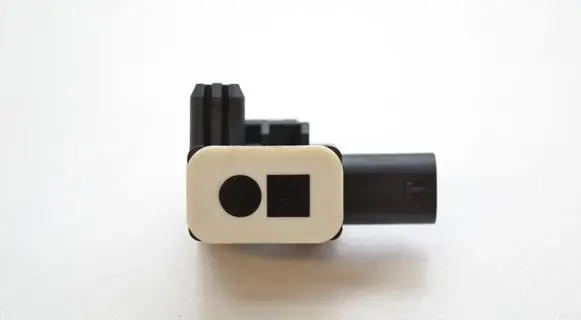 Audi A4 S4 B8 8K Airbag deployment crash/impact sensor 9234989