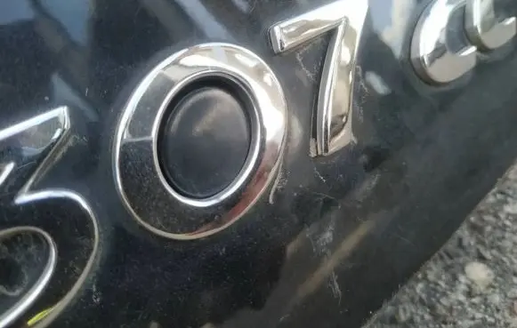 Peugeot 307 Tailgate/trunk/boot exterior handle