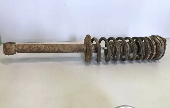 Volkswagen PASSAT B3 Rear shock absorber with coil spring 