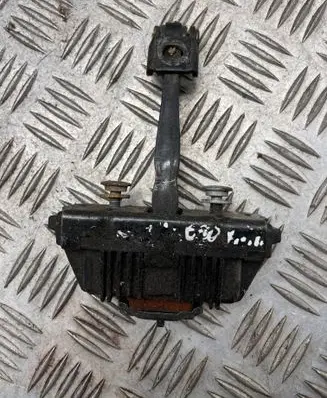 Front door check strap stopper