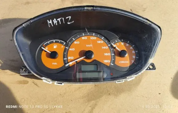 Chevrolet Matiz Speedometer (instrument cluster) 96664169 0C6B020050