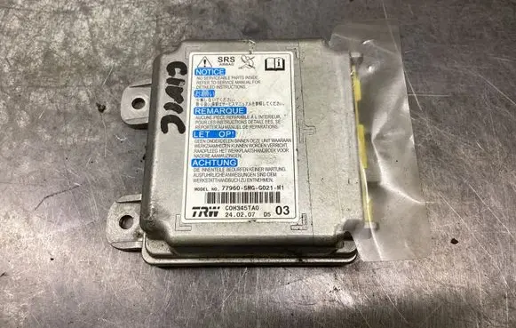 Honda Civic Airbag control unit/module 77960SMGG021M1 C0H345TA0