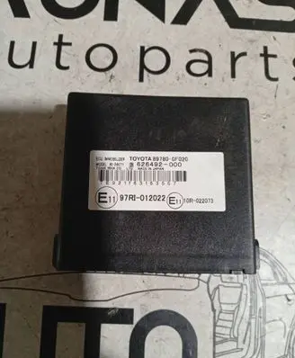 Toyota Corolla Verso AR10 Immobilizer control unit/module 897800F020 626492000 97RI012022