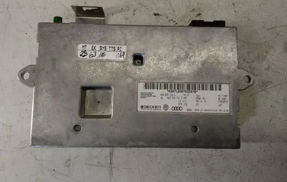 Audi Q7 4L MMI control unit 4E0035729A 4L0910731D