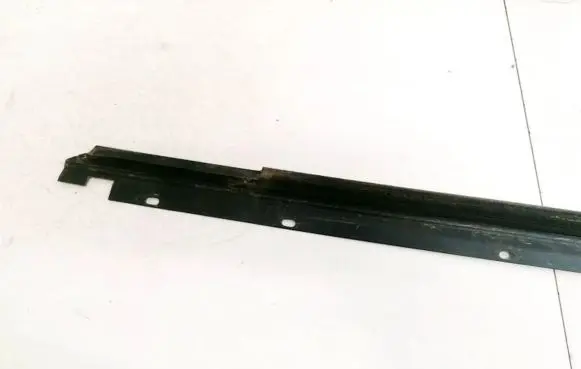 Front door glass trim molding