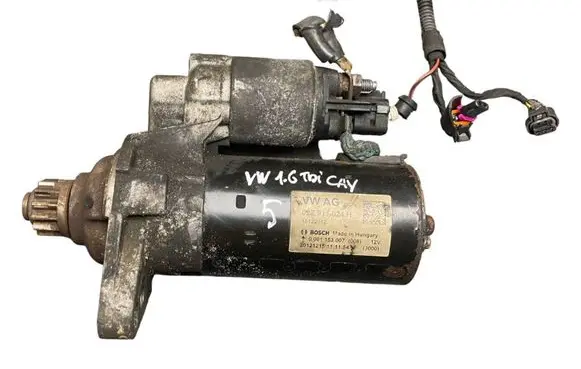 Volkswagen Golf VI Starter motor 02Z911024H 0001153007