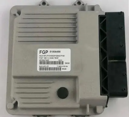Fiat Grande Punto Engine control unit/module 51806498 7160001904 5PXS47SAF