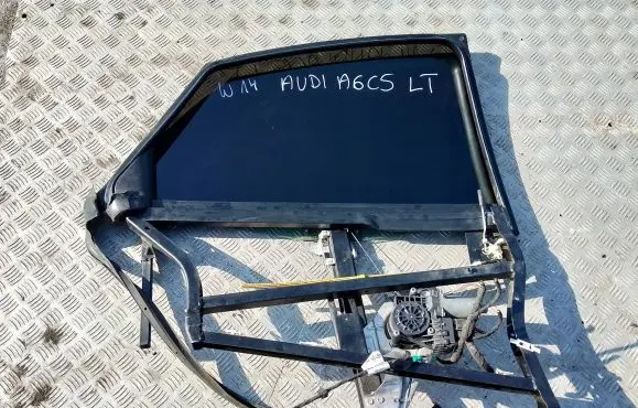 Audi A6 S6 C5 4B Front door coupe window/glass frame 