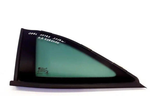 Opel Astra K Rear side window 39076861 39076862