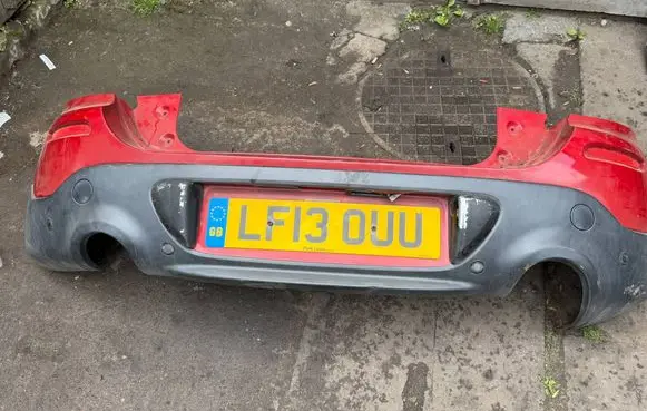 Mini Paceman (R61) Rear bumper