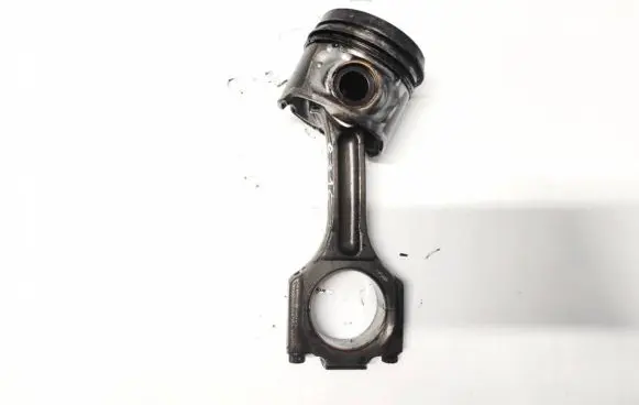 Piston with connecting rod