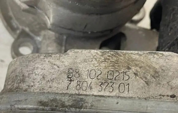 BMW 5 E60 E61 Throttle valve 780437301