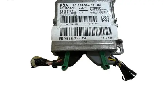 Peugeot 207 Airbag control unit/module 966359348000 0285010112