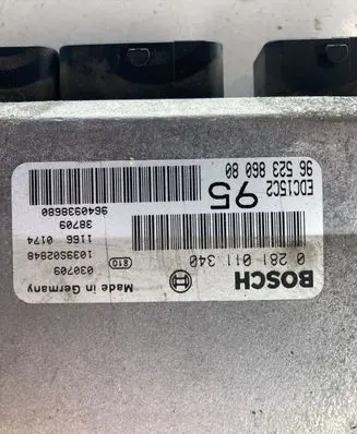 Citroen C5 Engine control unit/module 9652386080