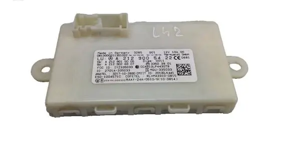 Mercedes-Benz E W212 Keyless (KESSY) go control unit/module A2129005422