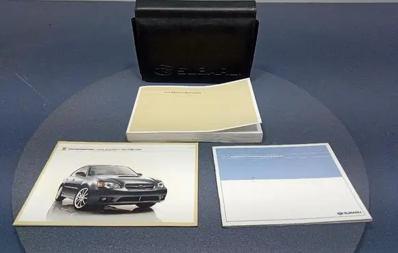 Subaru Legacy User manual A2420BE-B