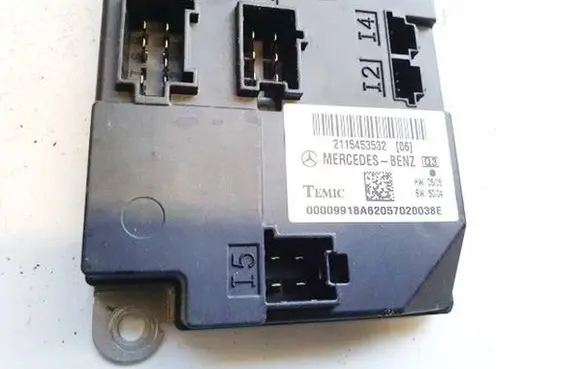 Mercedes-Benz E W211 Comfort/convenience module 2115453532
